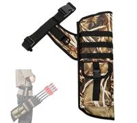 Carquois De Hanche Pour Le Tir À L'arc, Carquois À Flèches Avec MOLLE | Avec ceinture réglable, pour arcs à poulies et arcs recurve, entraînement sur cibles 3D
