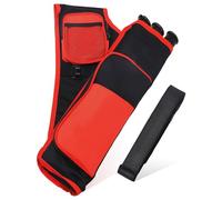 Carquois de tir à l'arc WANDGU pour flèches : carquois à flèches, Sac Porte-carquois avec Ceinture réglable, carquois pour flèches, Sac Porte-carquois avec 3 Tubes de flèches protégés