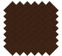 Carr s de courtepointe Moda Bella Solids Brown 9900PP-71 Charm Pack 5""""""""