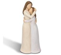 Carracci Cadeaux pour maman de la part de sa fille, figurines mère fille, figurine sculptée en résine peinte à la main, petites figurines pour décoration d'intérieur, cadeaux pour fille de maman,