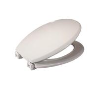 Carrara & Matta Carrara&Matta Abattant Canyon Bois moulé Blanc charnières Plastiques réglables