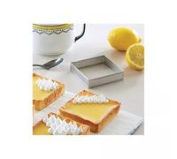 Carré à tarte Inox perforé Patisse H 2 cm 7 x 7 cm