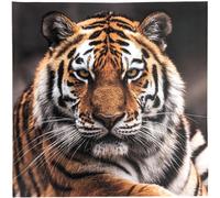 Carré de tissu similicuir 44x44 cm KARIA tigre