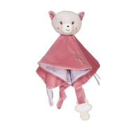 Carré doudou bamboo - chat - 24 cm s/carte gris TU