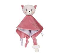 Carré doudou bamboo - chat - 24 cm s/carte gris TU