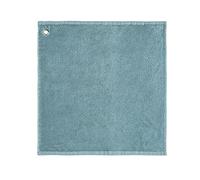 Coucke Carré éponge uni en Coton, 50x50cm, Baltique