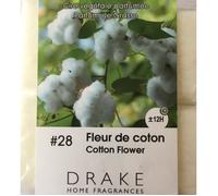 Carré Fondant Pour Brûle Parfum Fleur de Coton Drake