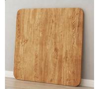 Carré Plateau De Table À Manger Bois Grand Dessus De Bureau De Remplacement | Plateau De Table De Mahjong Basse Restaurants Café Bar(Oak,100cm(39"))