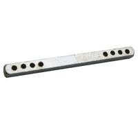 Tige carrée percée - 6 mm - Duval