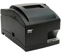 Carré POS Register imprimante de Reçus de Cuisine - SP742ML, SP700 Ethernet, Impact, Auto Cutter, Bloc d'alimentation et cbles Inclus Black WiFi