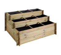 Carré potager à 3 étages et 9 cases UP - Cerland