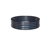 Carré Potager au Sol Rond Anthracite - Gris - Ø 120,5 x H 30,5 cm