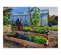 Carré potager bois douglas 126x66x26