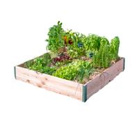 Carre potager design l100 x l95 x h18cm ep19mm