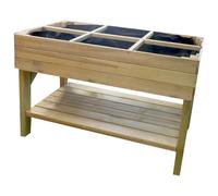 Carré potager en bois 110l paprika