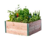 Carre potager steel l100 x l95 x h48cm ep19mm