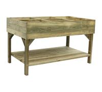 CERLAND Carré Potager sur Pieds 80 x 150 x 87cm Paprika - 270 L