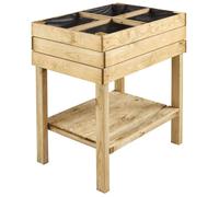 Carré potager sur pieds 80 x 60 x 87 cm