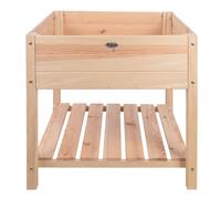 Carré potager XL bois naturel 79 x 79 cm