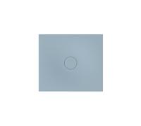 Bette Carreau de douche BetteAir 7351-418T2 1000 x 900 mm, bleu satiné, rectangle, acier au titane émaillé, avec support minimum