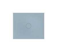 Bette Carreau de douche BetteAir 7355-418T2 1200 x 1000 mm, bleu satiné, rectangle, acier au titane émaillé, avec support minimum