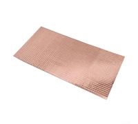 Carreau de mosaïque miroir en acrylique multifonction pour décoration murale et projets créatifs de bricolage en intérieur (or rose)