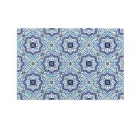 Carreaux Classiques de Style marocain Portugais, Puzzle de 1000 pièces en Bois, Jeu Familial, décoration Murale pour Adultes et Adolescents