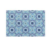 Carreaux Classiques de Style marocain Portugais, Puzzle de 1000 pièces en Bois, Jeu Familial, décoration Murale pour Adultes et Adolescents