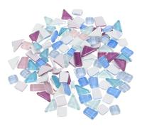 Carreaux Colorés en Verre Style Cathédrale pour Loisirs Créatifs | Morceaux Artisanaux, Usage Décoratif Polyvalent, pour Projets Manuels, Vases, Ateliers et Églises