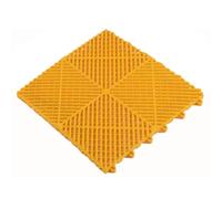 Carreaux de drainage emboîtables pour une utilisation en extérieur et garage, tapis de grille modulaire robuste pour lavage de voiture, balcon, terrasse et cour