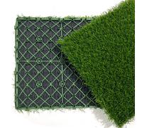 Carreaux De Gazon Artificiel,12x12 En Effet,Pour Décoration De Sol Intérieure Et Extérieure,Tampons De Pot Pour Chiot,2 Pièces