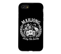 Carreaux de Mahjong Amusants avec Perles de Jeu Chinois Coque pour iPhone SE (2020) / 7/8