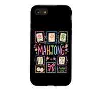 Carreaux de Mahjong Amusants avec Perles de Jeu Chinois Coque pour iPhone SE (2020) / 7/8