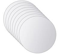 Carreaux de miroir - VIDAXL - Rond - 15 cm - 4 mm - 16 pcs
