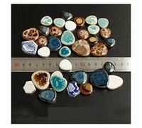 carreaux de mosaïque, 100 g 200 Fragments de mosaïque en céramique DIY forme irrégulière Pierre libre Pièces porcelaine Matériau fait main Collage Petits carreaux(100g)