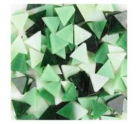 Carreaux de mosaïque Carreaux de mosaïque en verre miroir carré auto-adhésif multicolore 1 cm 50g(Color 28)