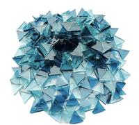 Carreaux de mosaïque Carreaux de mosaïque en verre miroir carré auto-adhésif multicolore 1 cm 50g(Color 20)