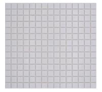 Carreaux de mosaïque en pâte de verre blanc pour mur et douche - MOS50-0101