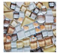 carreaux de mosaïque, Lot de 250 g mosaïques en cristal forme irrégulière, for loisirs créatifs, for enfants, paillettes brillantes, mélange pierres, matériaux d'art faits à la main(I)