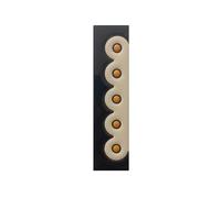 Carreaux de numéro de maison en céramique peints à la main | SM-3 | 11 x 5,5 cm ou 5,5 x 11 cm (pièce d'extrémité)