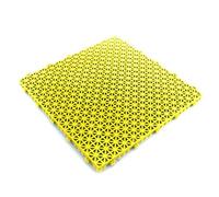 Carreaux de sol modulaires emboîtables, tapis de vidange antidérapants pour piscine et baignoire pour un pied sûr, coussin d'épissure durable pour vestiaire, sous-sol