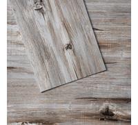 Carreaux de sol vinyle autocollants - 91,4 x 15,2 cm - 36 pièces - 0,62 mm d'épaisseur - décoller et coller - grain de bois vintage - revêtement de sol DIY pour cuisine, salle à manger, chambre et sal