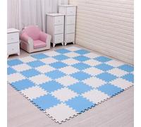 Carreaux D'exercice Imbriqués Pour Bébé,Tapis De Sol En Oligfoam,Polymère De Jeu,18 Ou 24 Pièces Par Lot - Type Blue And White-36pcs