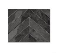 Carreaux épais à chevrons pour dosseret - 10 feuilles de texture époxy 3D | Fabriqué en polyuréthane durable et PET - 7,2 m² - Installation facile - Aucun outil supplémentaire nécessaire - Texture