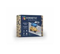 CONNETIX Tuiles Magnétiques Pack Bases Voiture Arc-en-Ciel, 2 Pièces