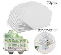 Carreaux muraux en mosaïque 3D chic pour salle de jeux et chambre à coucher, accent décoratif élégant (12 pièces)