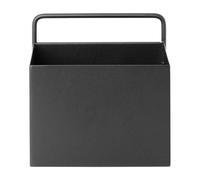 Ferm Living Pot de fleurs Wall Box - noir - carré