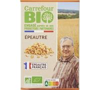 CARREFOUR BIO - Blé d'Épeautre Bio - la boite de 400g - Le Lot De 4