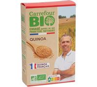 CARREFOUR BIO - Quinoa Blanc - Origine France - la boite de 400g - Le Lot De 3