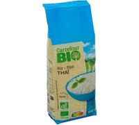 CARREFOUR BIO Riz Thaï Long Bio 500 g - Riz complet thaïlandais certifié Agriculture Biologique, cuisson rapide 12 min, sachet pratique - Lot de 4
